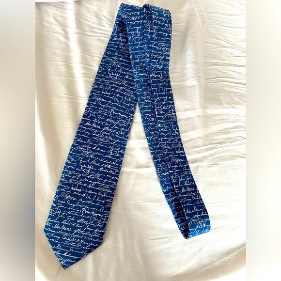 Presidential Signatures Tie - Brand Alynn - Picture 1 of 7